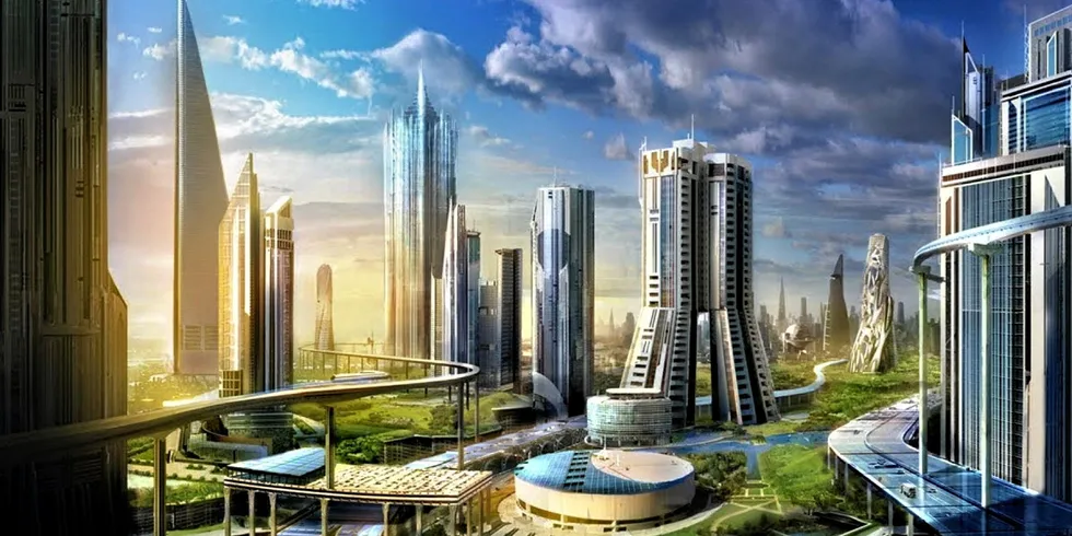 A rendering of Neom.