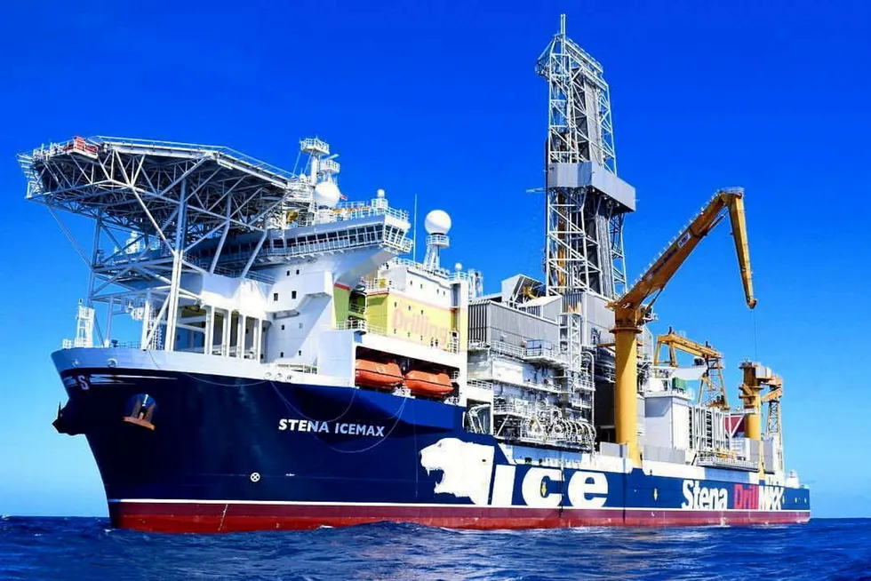 Israeli success: Stena Drilling's drillship Stena IceMAX.