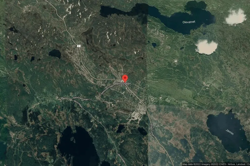 Området rundt Skjenhauglie 40, Øystre Slidre, Innlandet