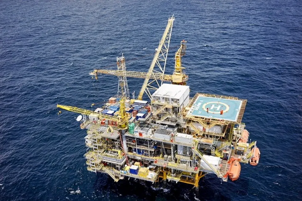 Tie-back: Shell's Dolphin platform in the East Coast Marine area of Trinidad & Tobago