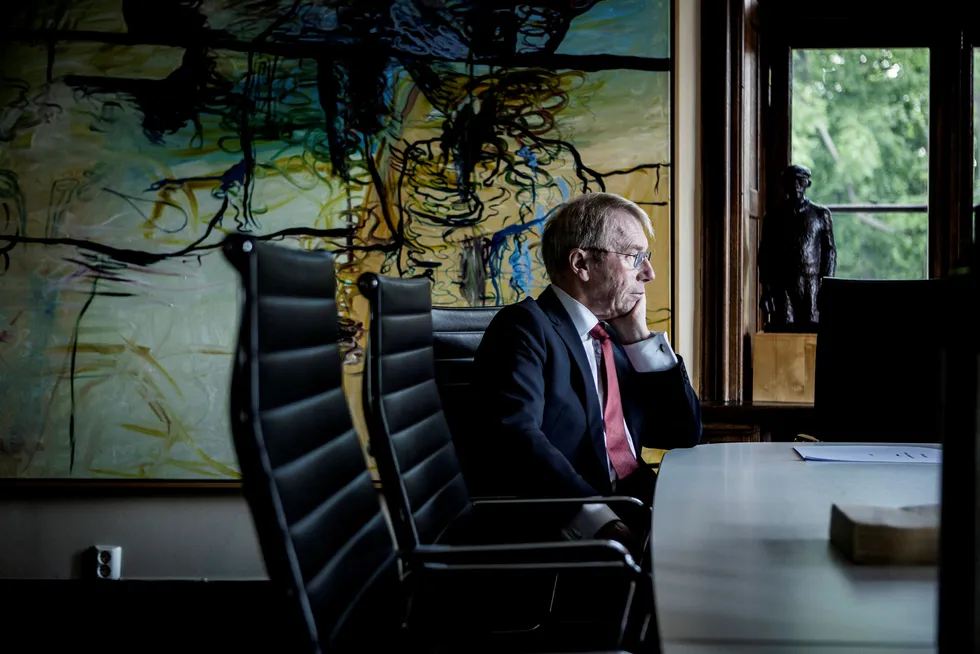 Investor Jens Ulltveit-Moe leder en internasjonal gruppering som har lagt inn et bud på mellom fire og fem milliarder kroner for Norske Skogs papirfabrikker. Han kan ikke forstå hvorfor budprosessen er blitt så forsinket. Foto: Fredrik Bjerknes