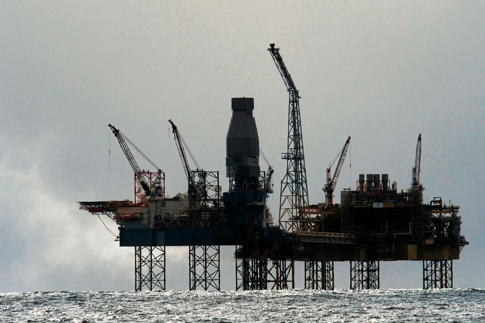 Recovery: UK North Sea production efficiency rose by one per cent to 75% in 2018 from a year earlier