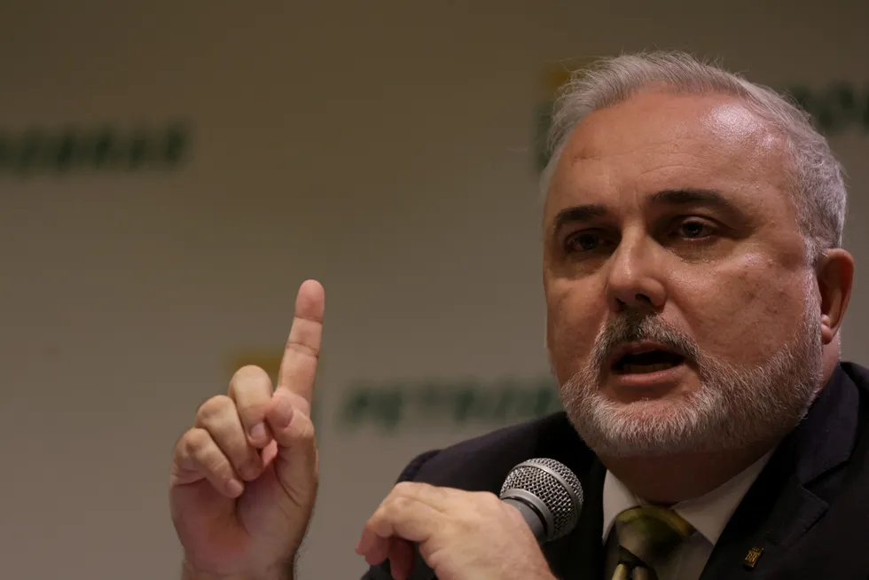 Jean Paul Prates, CEO of Brazil's state-run oil company Petrobras