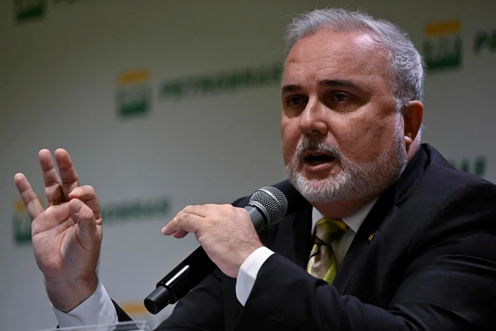 Competition: Petrobras chief executive Jean Paul Prates.