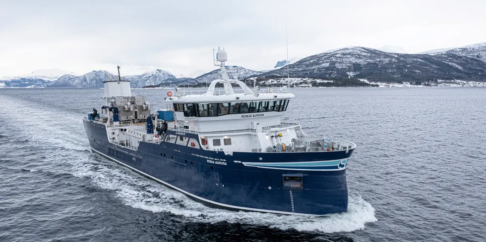 Brønnbåten «Ronja Aurora» er en av båtene Sølvtrans har fått inn i 2023.