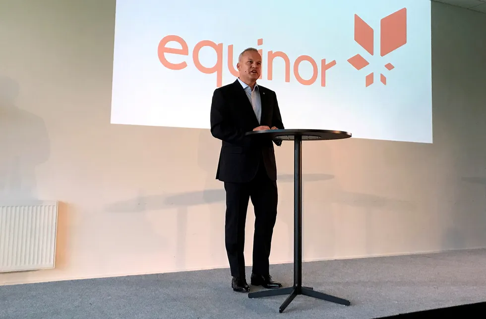 More gas for Europe: Equinor chief executive Anders Opedal (pictured in this file photo) says the company is opening every valve to boost gas exports to Europe.