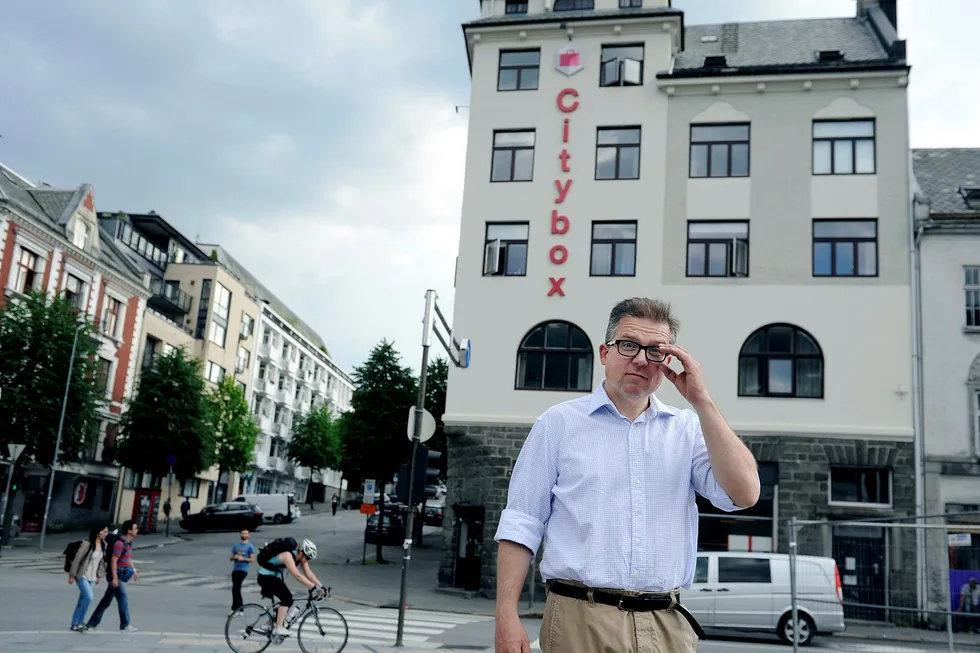 Citybox-eier Martin Smith-Sivertsen tror lavpriskjeden har en stor fremtid i europeiske storbyer. Foto: Helge Skodvin