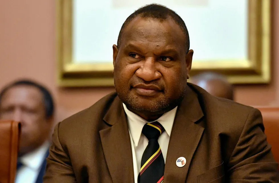 Committed to reform: Papua New Guinea's Prime Minister James Marape