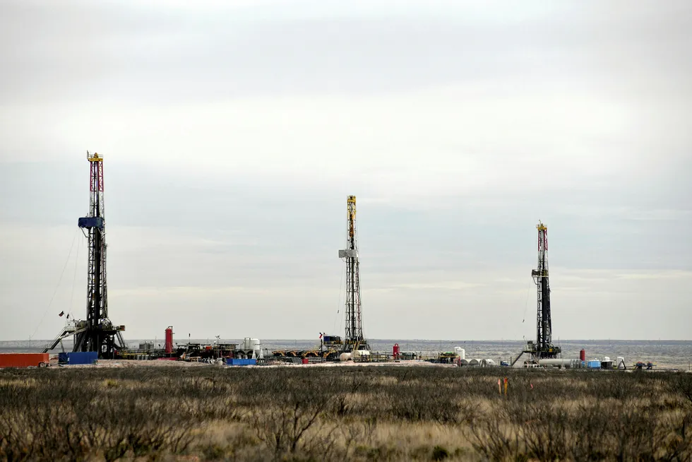 Pressure: onshore drilling activity in the US is set to plummet