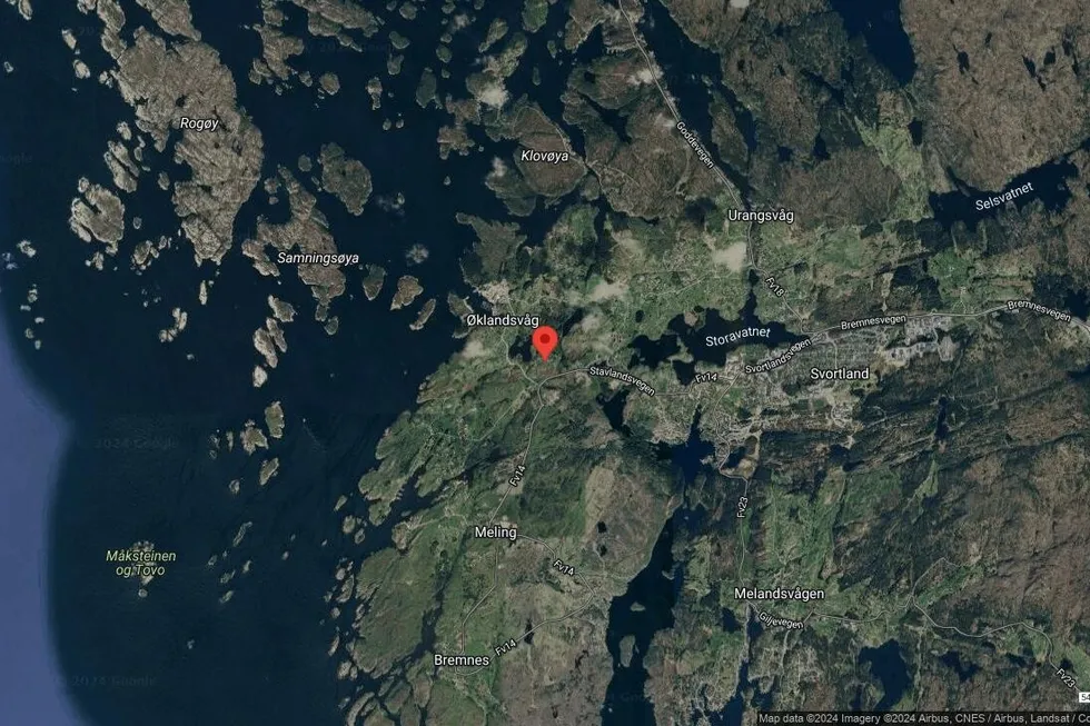 Området rundt Bjørkåsen 9, Bømlo, Vestland