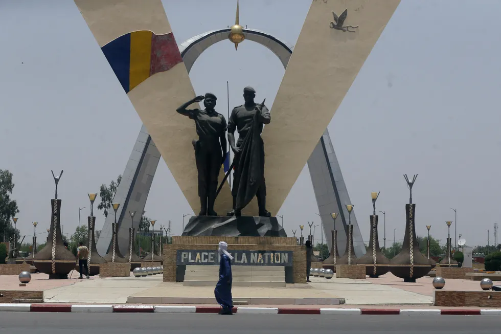 Perenco's new home: Chad's capital city N'Djamena hosts the Monument of Independence at Place de la Nation park