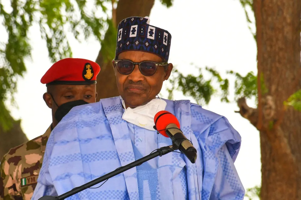 Awaiting bill: Nigerian President Muhammadu Buhari will need to sign off on the Petroleum Industry Bill