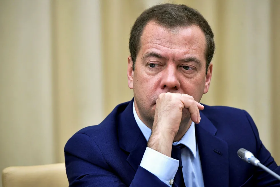 Order: Russian Prime Minister Dmitry Medvedev