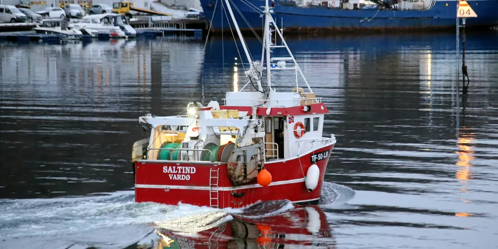 UTESTENGT: Reketråleren «Saltind» ble utestengt fra ett av rekefeltene i Vågsfjord-området, men skipperen har ingen innvendinger mot Fiskeridirektoratets jobb i saken.