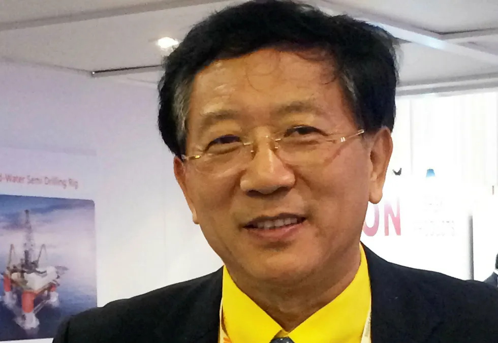 Double success: CIMC Offshore Engineering Holdings president Yu Ya
