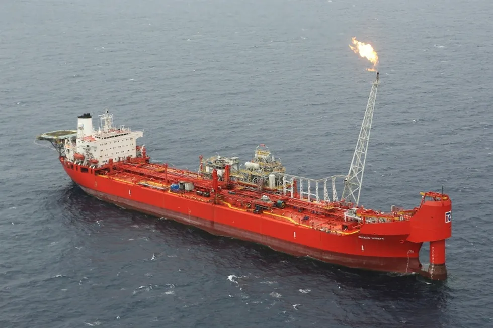 FPSO Rubicon Intrepid: at the Galoc oilfield in the Philippines