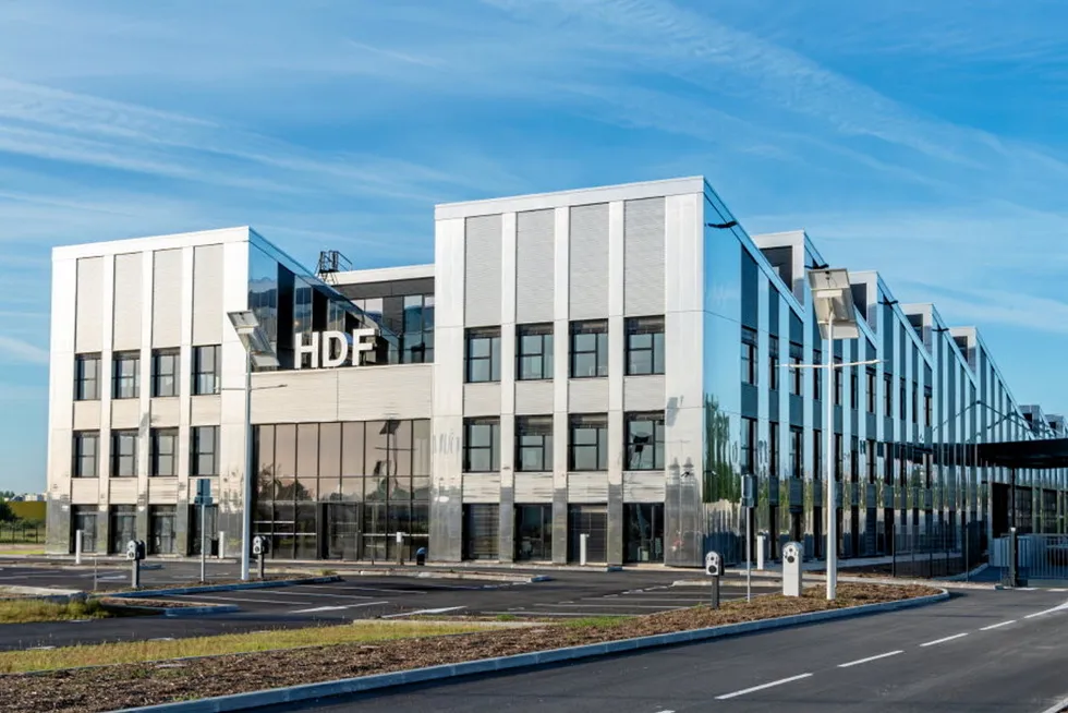 HDF's new gigawatt-scale fuel-cell factory in Blanquefort, southwest France.