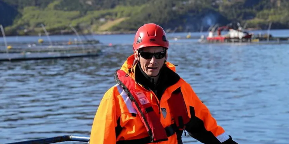 Benni Halfdanarson har lang erfaring fra havbruksnæringen fra Vaki Aquaculture Systems.