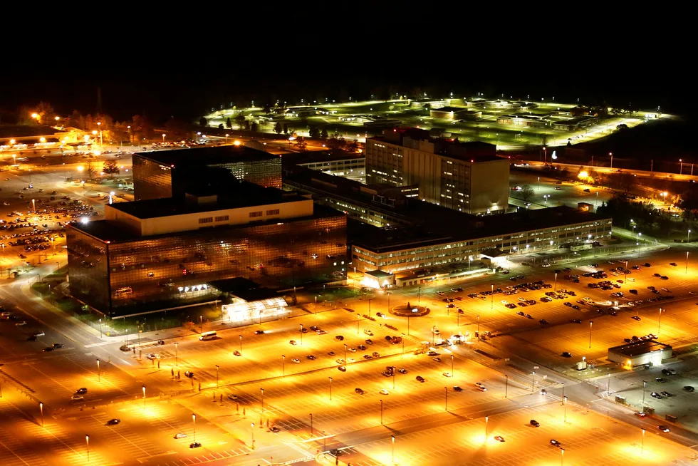 Hovedkontoret til NSA i Washington, D.C. Foto: Trevor Paglen