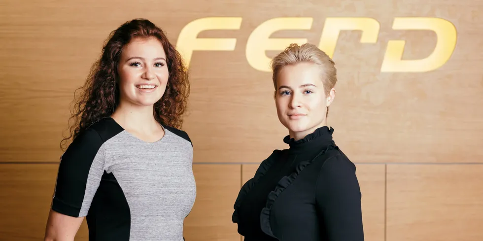 Alexandra and Katharina Andresen, co-owners of investment fund Ferd, which had been diving deeper into the seafood and aquaculture sector.