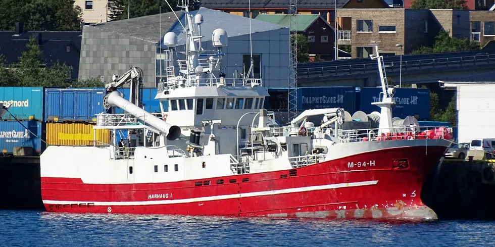 «Harhaug 1» , her fotografert ved kai i Tromsø.