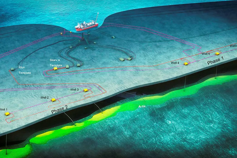 Ongoing work: Subsea 7 has been awarded a contract on phase two of Aker BP's Aerfugl field scheme off Norway
