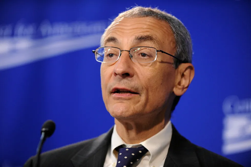 John Podesta, White House climate adviser.