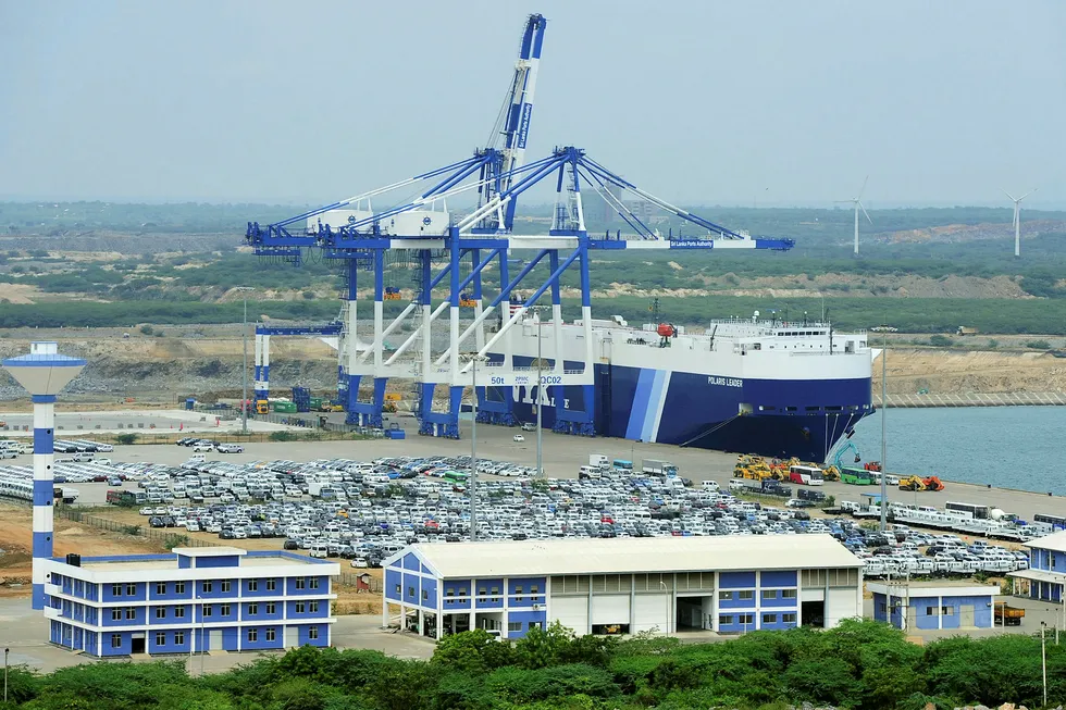 Hambantota: Pearl Energy envisages deploying its LNG FSU at the deep-water port in Sri Lanka