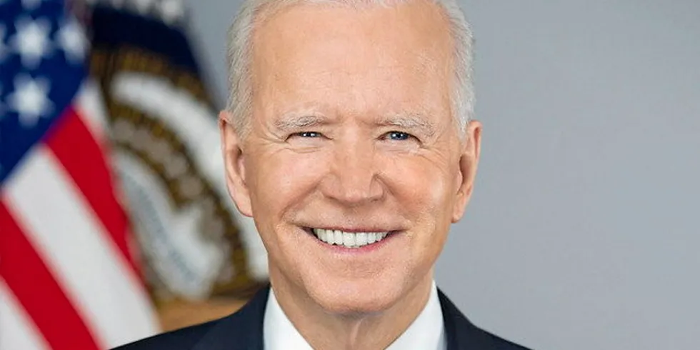 US President Joe Biden.