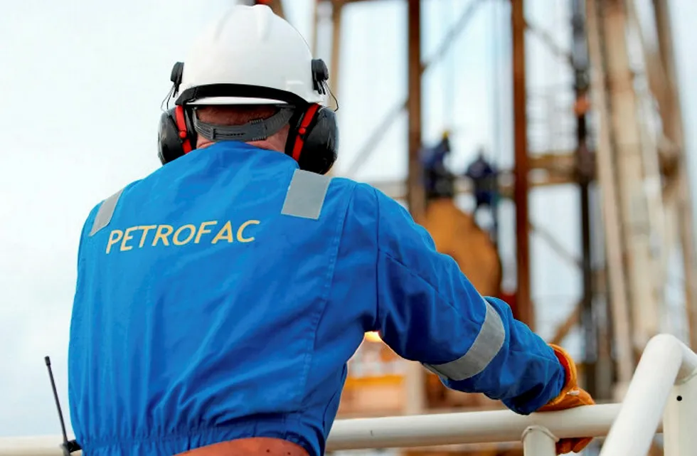 Transfer: a Petrofac worker