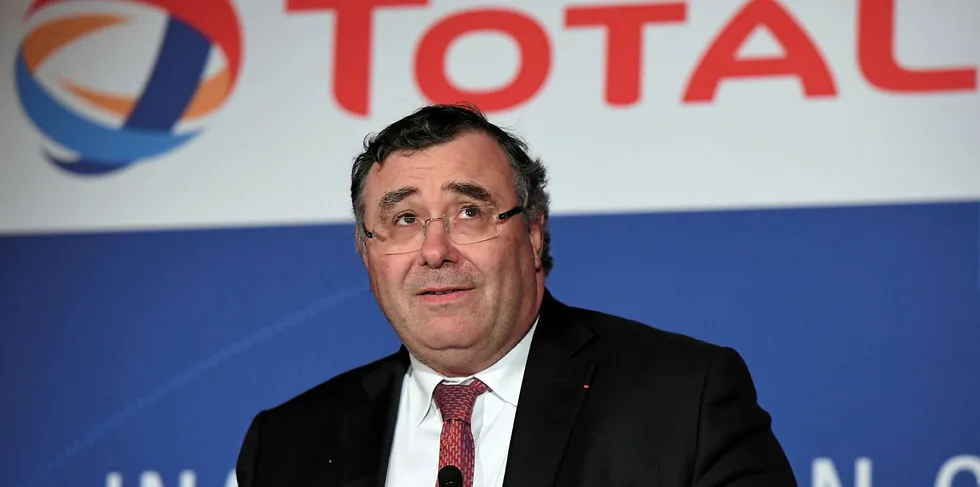 French petrochemical giant Total CEO Patrick Pouyanne.