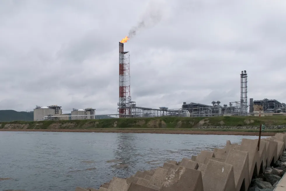 Offset opportunities: A view of the liquefied natural gas plant operated by Sakhalin Energy in the port of Prigorodnoye on the Island of Sakhalin