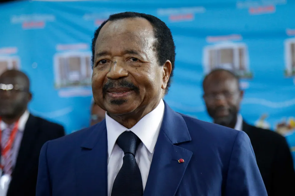 Long-awaited treaty: Cameroon President Paul Biya has signed a treaty with his Equatorial Guinea counterpart Teodoro Obiang Nguema Mbasogo.