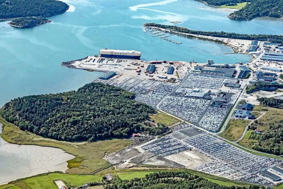 Port of Tjörn, Sweden.