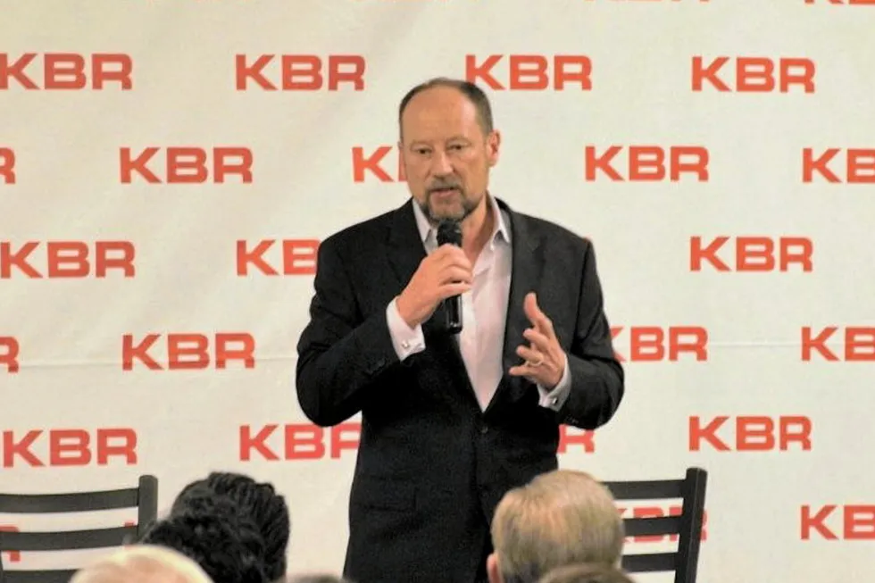 KBR chief executive, Stuart Bradie.