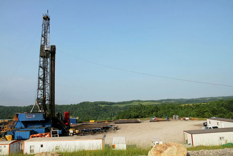 Rigs dropped: In the Utica shale