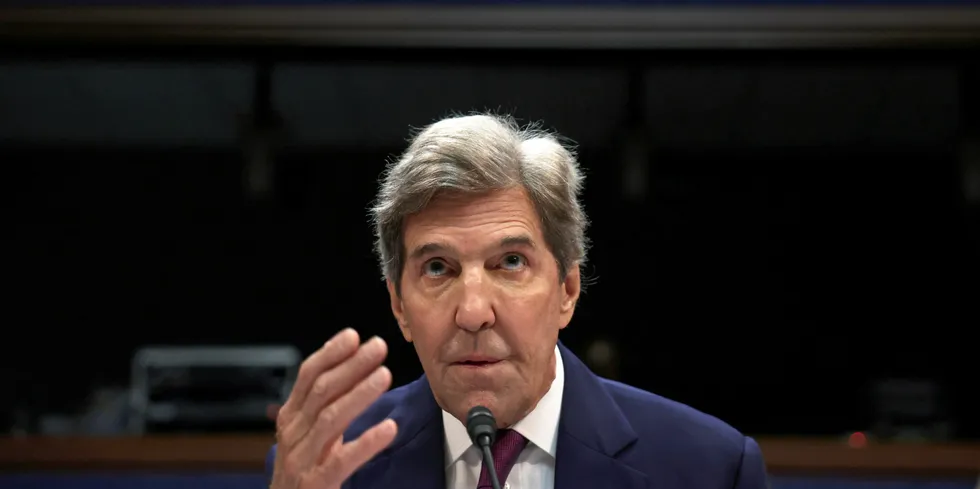 Special Presidential Envoy for Climate John Kerry.