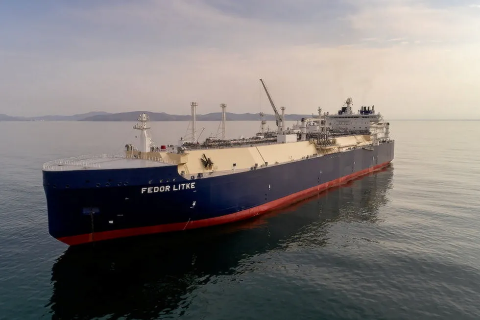 Not welcome: dockworkers in Kent in the UK refused to unload Russian LNG carried by the Fedor Litke