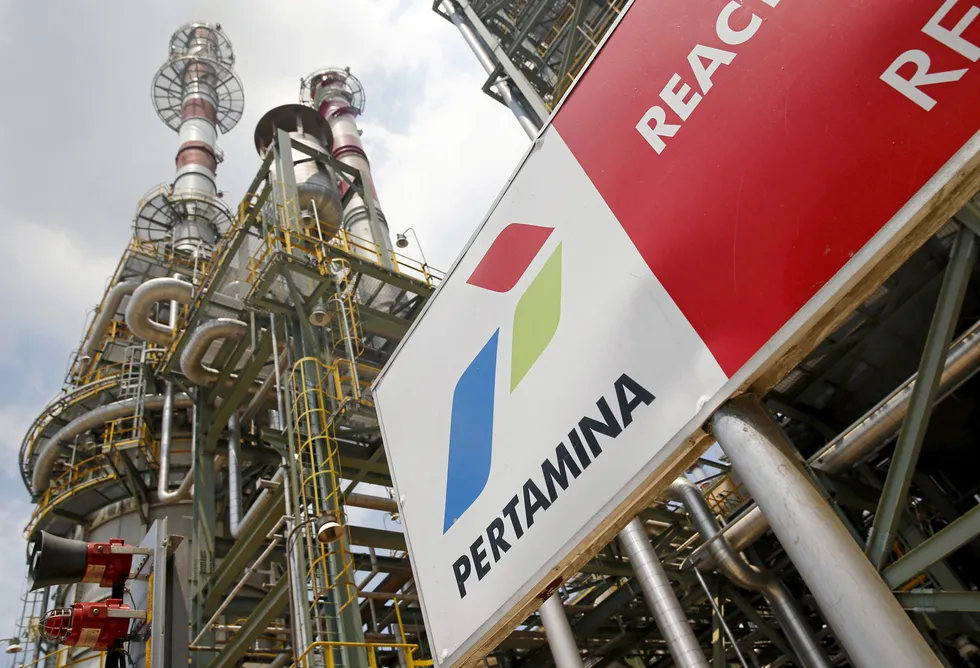 Assets: a view of state-owned Pertamina's refinery in Cilacap, Central Java