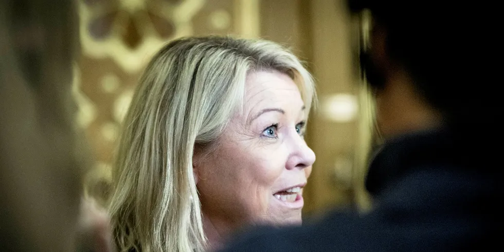 Næringsminister Monica Mæland.