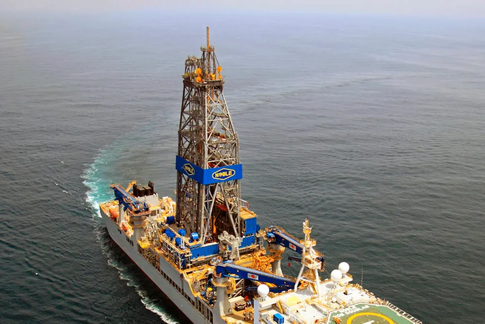 Campaign: the drillship Noble Bob Douglas is drilling the 14th development well in the Liza field off Guyana