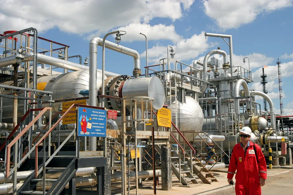 Challenges: in-field processing facilities at the Karachaganak gas and condensate field in Kazakhstan.