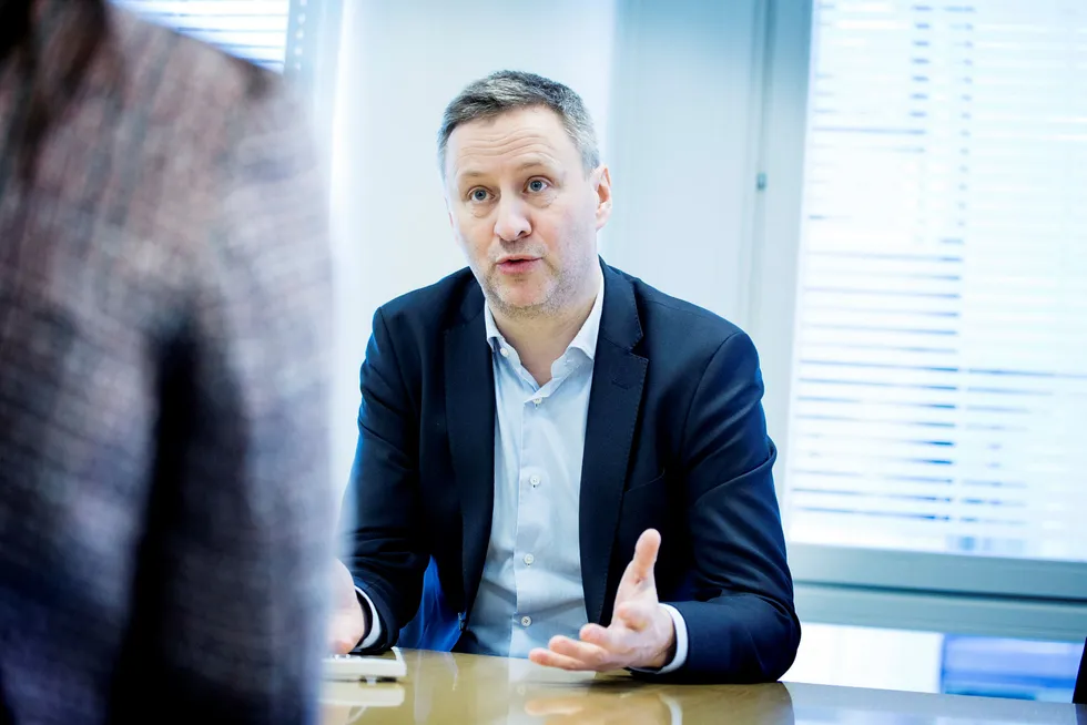 Sjeføkonom Frank Jullum i Danske Bank venter sterkere vekst i norsk økonomi i år. Foto: Ida von Hanno Bast
