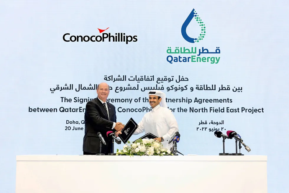 LNG expansion: QatarEnergy signs a deal with ConocoPhillips for a North Field East stake