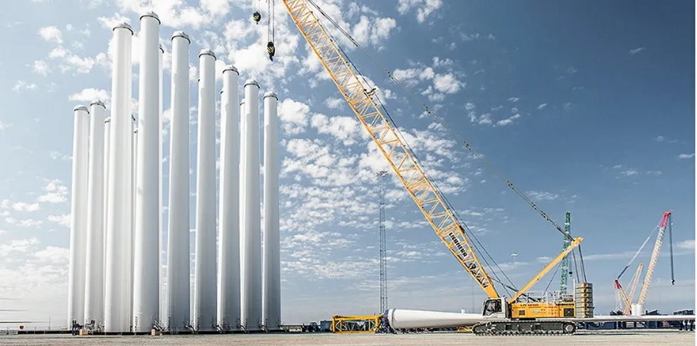 Vestas is promising to reduce emissions in turbine manufacturing.