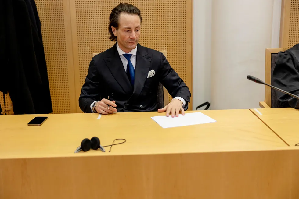 Runar Vatne under en annen rettssak i Oslo tingrett i 2021.