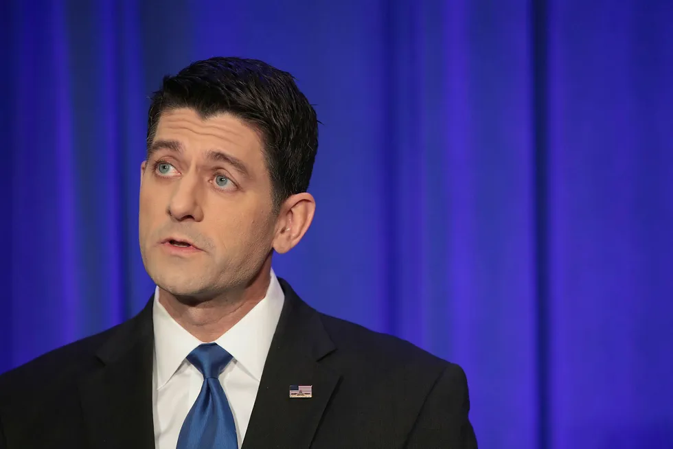 Republikanske Paul Ryan, lederen i Representantens hus, Foto: SCOTT OLSON/Afp/NTB Scanpix