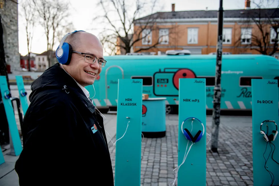 Ole Jørgen Torvmark leder Digitalradio Norge, som jobber med overgangen til dab-radio over hele landet. Foto: Ole Martin Wold