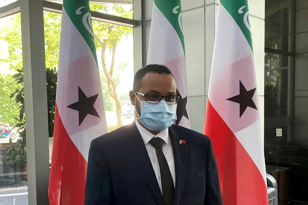 Horn of Africa opportunities: Somaliland's chief representative in Taiwan, Mohamed Omar Hagi Mohamoud, says it is open for business