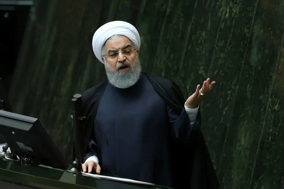 Irans president Hassan Rouhani. Foto: AP / NTB scanpix